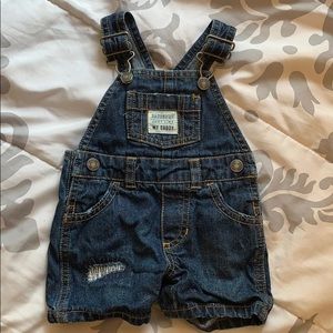 3 month baby overalls- carters brand